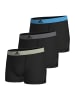 adidas Trunk Aeroready in black body w col elastics