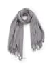 CASH-MERE.CH Schal waterwave in Grau