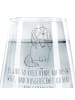 Mr. & Mrs. Panda Trinkglas Hund Cavalier King Charles Spaniel mi... in Transparent