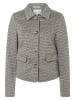 More & More moderner, karierter Jersey-Kurzblazer in mini check