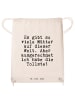 Mr. & Mrs. Panda Sportbeutel Es gibt so viele... mit Spruch in Creme