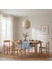 home24 Pendelleuchte KOLEK in Beige / Weiß