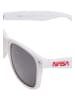 Mister Tee Mister Tee Unisex NASA Sunglasses MT in white/red