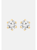 Ethische Diamanten Ohrringe aus 375 Gelbgold mit Lab Grown Diamant