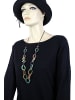collezione alessandro Lange Kette " Boho " in grün