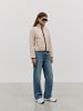 Vero Moda Fleecejacke in Oatmeal