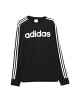 adidas Pullover Essentials 3 Stripes Crew Sweater in Schwarz