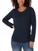 Timezone Sweatshirt ROUNDNECK in Blau