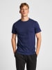 Hummel T-Shirt S/S Hmlred Heavy T-Shirt S/S in MARINE