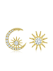 GNOCE 925 Sterling Silber vergoldet