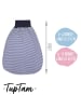TupTam Baby Strampelsack mit breitem Bund Unwattiert in denim