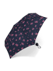 happy rain Pierre Cardin Petito Bouquet Manuell Taschenschirm in blue
