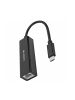 COFI 1453 USB-C zu Ethernet Adapter 1000 Mbit/s Ethernet-Netzwerk in Schwarz