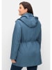 sheego 3-in-1-Outdoorjacke in taubenblau