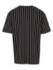 Urban Classics Urban Classics T-Shirts in black/white/paleyellow