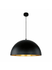 Licht-Erlebnisse Pendelleuchte Ø 50 x (T)136 cm in Schwarz Gold