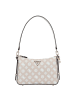 Guess Eco Erica Schultertasche 24 cm in sand logo