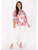 Usha Damen Plus Size Blouse in Rose Red