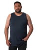 Men Plus Tank Top in navy blau