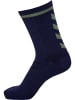 Hummel Niedrige Socken Elite Indoor Sock Low Pa in MARINE/DUCK GREEN