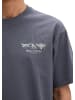 Marc O'Polo T-Shirt loose in Faded Blue
