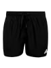 adidas 3-Streifen 3-Inch Badeshorts in Schwarz