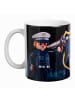 United Labels Playmobil Tasse - City Action Polizei Becher Kaffeetasse 320 ml in Mehrfarbig