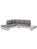 Beliani 2-tlg Lounge Set LANCIANO in Grau/Beige
