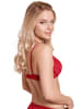 Lisca 2er Pack Push up BH in red-white