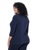 Ulla Popken Langarmshirt in marine