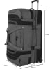 normani normani Reisetrolley 120-150 L mit Kleidertaschen in Grau/Schwarz