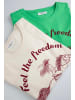 Coccodrillo T-Shirt mit kurzen Ärmeln in ecru