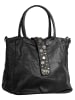 Forty degrees Handtasche in schwarz