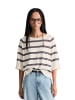 Marc O'Polo DENIM Kurzarm-Pullover relaxed in Offwhite