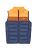 Color Kids WAISTCOAT QUILTED COLORBLOCK in Orange