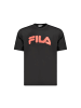 Fila Schwarzes Baumwoll-T-Shirt