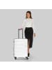 Bergpfeil Travel 4-Rollen Trolley M 66 cm mit Dehnfalte in ice white metallic