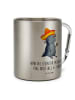 Mr. & Mrs. Panda Thermotasse Axolotl Tequila mit Spruch in Silber