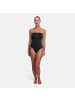 CFAB Figurformender Body mit Slip in Schwarz