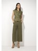 More & More Schleifenbluse in tundra olive