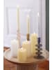 LUMINEO LED Wachskerze 15 x 7 cm batteriebetrieben in Creme