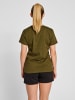 Hummel T-Shirt Hmlred Damen in DARK OLIVE