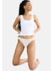 Sloggi String GO Crush in Creme / braun