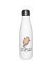 Mr. & Mrs. Panda Sportflasche Otter Umarmen mit Spruch in Weiß