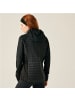 Regatta Hybrid Strickfleecejacke Newhill mit Kapuze in Schwarz
