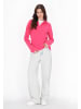 myMo Damen Fleecepullover in Pink