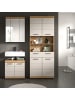 Inn.Furn Badmöbel-Set Sand Kaschmir, Evoke Eiche, Badkombination 3-teilig 149 cm