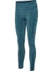 Hummel Hummel Leggings Hmlmt Una Multisport Damen in DEEP TEAL MELANGE