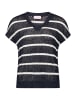 Betty Barclay Lochstrick-Pullover mit Streifen in Patch Dark Blue/White