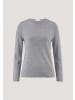 Hessnatur Strick Pullover in hellgrau